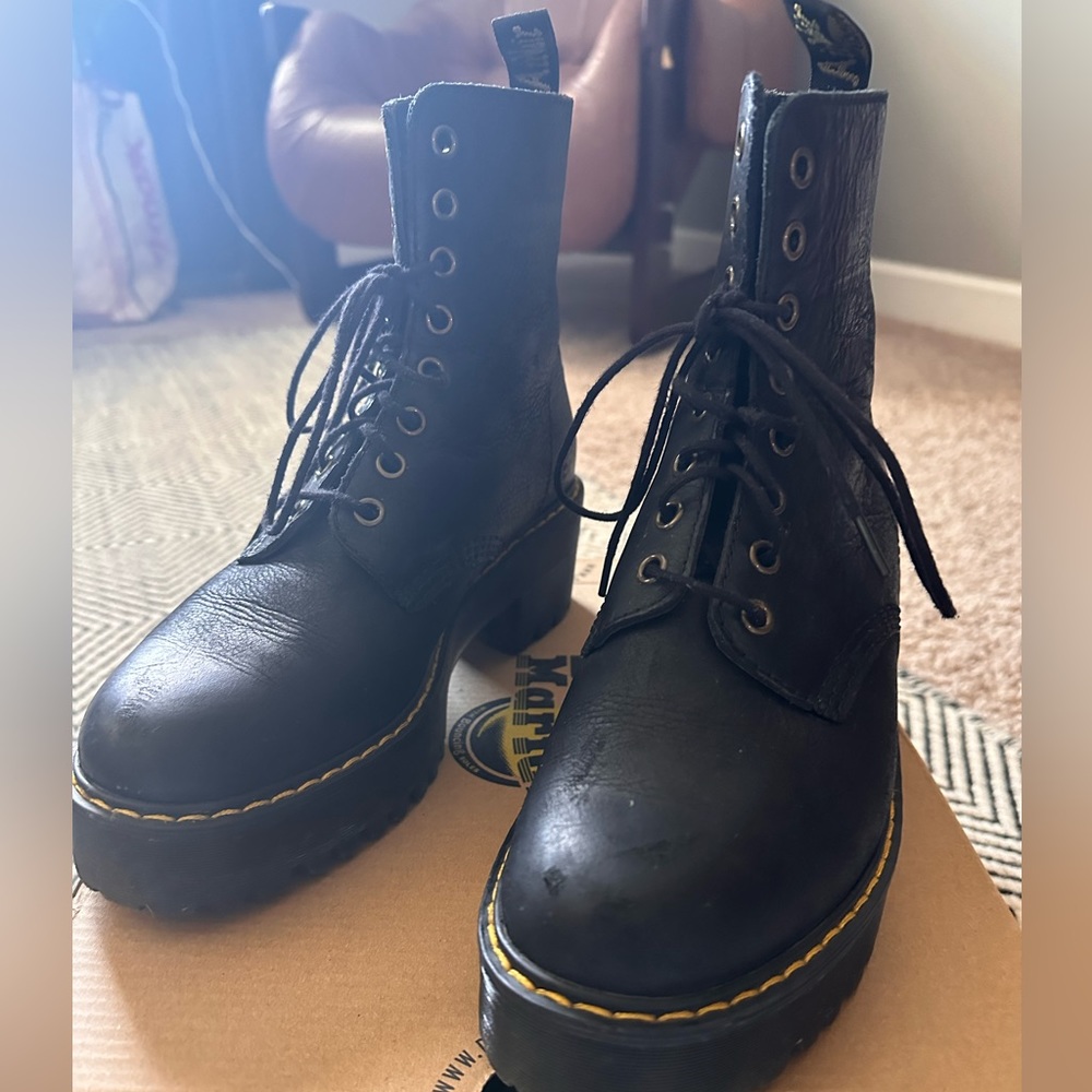 Dr Martens Shriver Hi Burnished Wyoming
